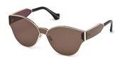 Balenciaga BA0096 33E gold other brown sunglasses