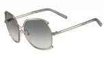 Chloe CE129S (734) GOLD/TRANSPARENT LIGHT GREY sunglasses