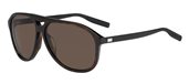 Christian Dior Black Tie 176/S 00PC&#160;Dark Havana Matte Black sunglasses