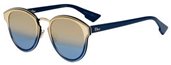 Christian Dior Diornightfall 0LKS Gold Blue sunglasses