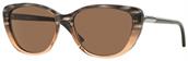 DKNY DY4121 366073 BROWN TR GRAD STR BROWN sunglasses