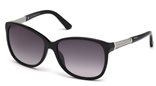 Daniel Swarovski SK0083 01B Shiny Black sunglasses