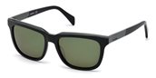 Diesel DL0224 05C black other smoke mirror sunglasses