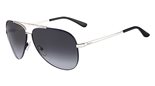 Ferragamo SF131S (030) PALLADIUM W/BLUE ENAMEL sunglasses