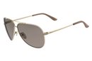 Ferragamo SF131SG (719) SHINY GOLD W/BEIGE ENAMEL sunglasses