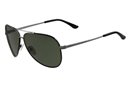 Ferragamo SF131SGP (037) SHINY DARK GUN W/BLACK ENAMEL sunglasses