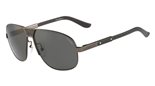 Ferragamo SF137SP 015 Shiny Dark Gunmetal sunglasses