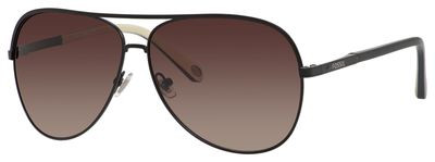 Fossil Fos 3054/S 0003 00 Semi Matte Black (B1 warm brown gradient lens) Sunglasses