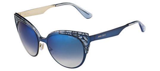 Jimmy Choo Estelle/S 0EOE KM Blue Sunglasses