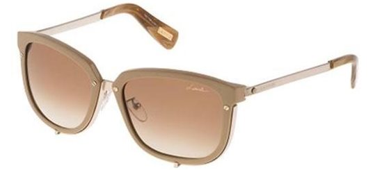 Lanvin SLN046M 0A39 beige/light brown shaded Sunglasses