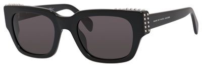 Marc by Marc Jacobs 485/STUDS 0807 NR Black Sunglasses