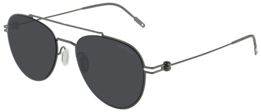 Mont Blanc MB0001S 006 GREY Sunglasses