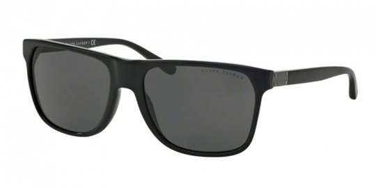 Ralph Lauren RL8152 500187 black dark gray Sunglasses