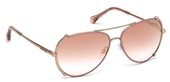 Roberto Cavalli RC1029 CASCIANA CASCIANA 34U shiny light bronze / bordeaux mirror sunglasses