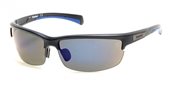 Timberland TB9103 02D matte black smoke polarized sunglasses