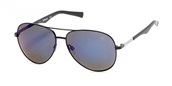 Timberland TB9109 02D matte black smoke polarized sunglasses