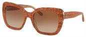 Tory Burch TY7127 173713 PAPAYA CRYSTAL ON RAFFIA sunglasses