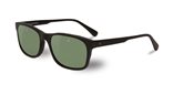 Vuarnet MEDIUM RECTANGLE DISTRICT BLACK / PURE GREY sunglasses